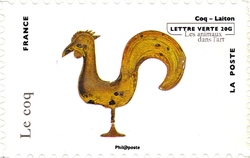 Stamp, Animals in Art, France,  