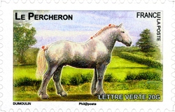 Plough horses - Le Percheron