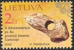1000th anniversary of Lithuania - flint tools