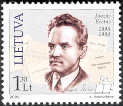 Juozas Eretas (1896-1984) - Scientist. publicist and public figure