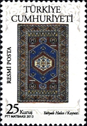 Official Stamps - Turkish Carpets and Rug Motifs