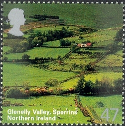 Stamp, Northern Ireland - A British Journey - Glenelly Valley. Sperrins, United Kingdom of Great Britain & Northern Ireland,  