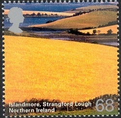 Stamp, Northern Ireland - A British Journey - Islandmore. Strangford Lough, United Kingdom of Great Britain & Northern Ireland,  