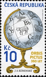 J.A. Komensky's Work - Orbis Pictus - 350 Years since the issue