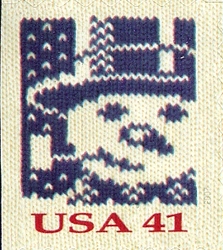 Stamp, Holiday Knits ATM, United States of America,  