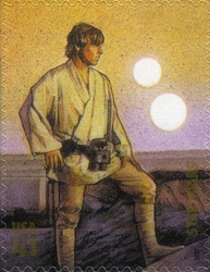 Stamp, Star Wars - Luke Skywalker, United States of America,  