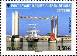 Lift Bridge Jacques Chaban-Delmas Bordeaux