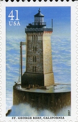 Pacific Lighthouses - St George Reef. California