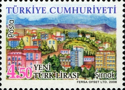 Turkish Provinces - Sirnak