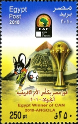 Egypt - Winner of CAN  - 2010-Angola