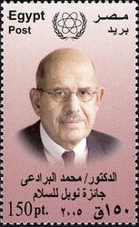 M Mohamed El Baradei - Nobel Peace Prize 2005