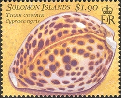 Sea Shells Philakorea 2002 - Tiger Cowrie