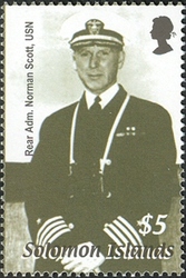 60th Anniversary of Battle of Guadalcanal - Medal of Honour - Rear Admiral Norman Scott