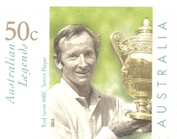 Stamp, Australian Legends - Rod Laver - Tennis Player, Australia,  