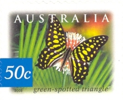 Stamp, Nature of Australia Rainforest - Orange-thighed Tree Frog, Australia,  
