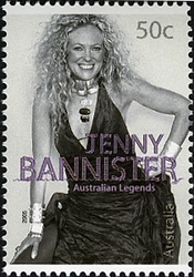 Stamp, Australian Legends 2005 - Jenny Bannister, Australia,  