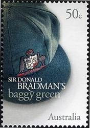Sporting Treasures - Sir Donald Bradman's baggy green