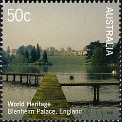 World Heritage joint issue Australia - UK - Blenheim Castle. England