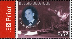 Belgian International Sport Champions - Billiards - 1959 Emile Wafflard