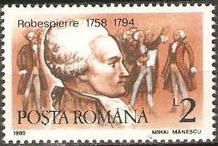 PHILEXFRANCE '89 - Maximillien de Robespierre