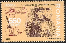 550th anniversary of birth of Leonardo da Vinci