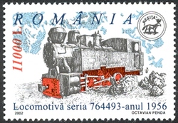 Steam trains of Romania - Series 764493 1956