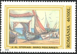 Reproductions of Art - 'Fishermen Boats' by J.Al.Steriadi