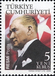 Official Postage stamps - Atatürk