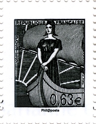 Marianne - Gummed stamps
