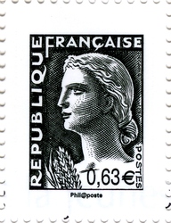 Marianne - Gummed stamps