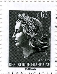 Marianne - Gummed stamps