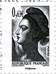 Marianne - Gummed stamps