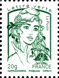 Marianne - Gummed stamps