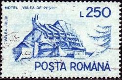Stamp, Hotel Valea de Pesti, Uricani, Romania,  , Hotels