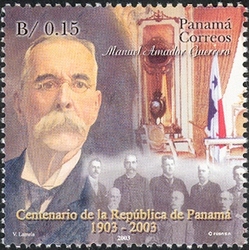 Centenary of the Republic of Panama 1903 to 2003 - Manuel Amador Guerrero