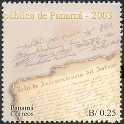 Centenary of the Republic of Panama 1903 to 2003