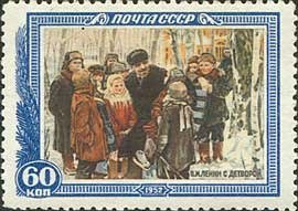 "Lenin and children" by A. Varlamov