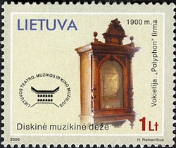 Lithuanian Theatre. Music and Cinema Museum - The Polyphon - Disc music box
