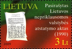 1000th Anniversary of Lithuania - Lithuania signed the Act of an Independent State Reconstruction