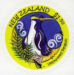New Zealand Native Wildlife - Yellow-eyed Penguin