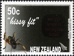 Stamp, Classic Kiwi - 'hissy fit', New Zealand,  