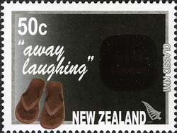 Classic Kiwi - 'away laughing'