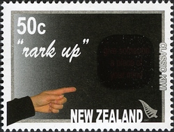 Stamp, Classic Kiwi - 'rark up', New Zealand,  