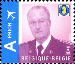 Stamp, Royal Effigy, Belgium,  