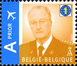 Stamp, Royal Effigy, Belgium,  