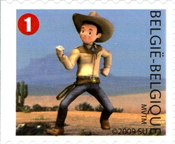 Stamp, Bob and Bobette by Willy Vandersteen - Bob, Belgium,  
