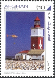 Lighthouses - Bird Island. South Africa
