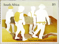 Stamp, Gift of the Givers, South Africa, Homelands,  