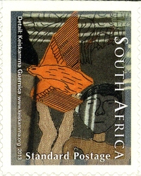 Stamp, World AIDS Day - 25th Anniversary, South Africa, Homelands,  