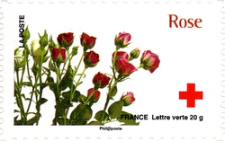 Red Cross - Love depicted in 10 flowers